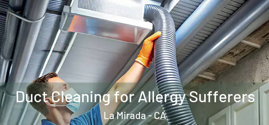  Duct Cleaning for Allergy Sufferers La Mirada - CA